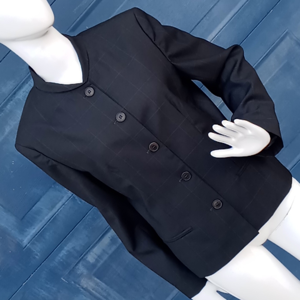Giorgio Armani "Le Coiezioni" Window Paine Jacket - Picture 6 of 16
